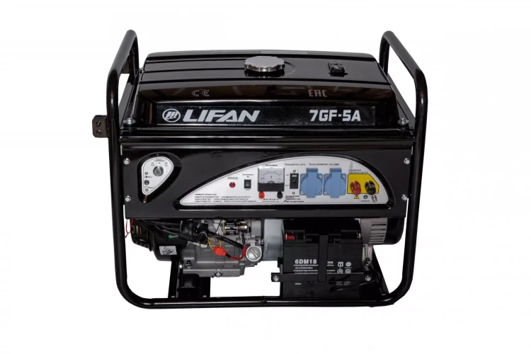 Бензогенератор LIFAN 7GF-5A автомат купить в Челябинске