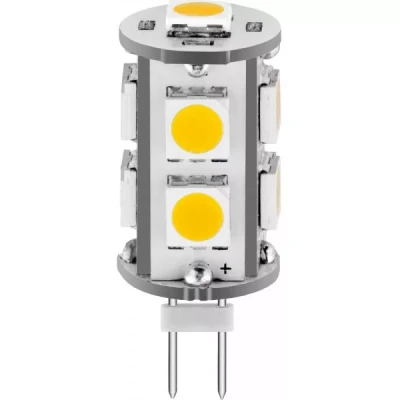 Лампа СВЕТОЗАР светодиодная "LED technology", теплый белый свет (3000К), 12В, 1,8Вт (10) 44590-10