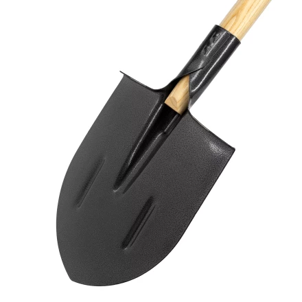 Лопата штыковая Palisad, 210х290х1150 мм, деревянный лакированный черенок, 61386 купить в Челябинске