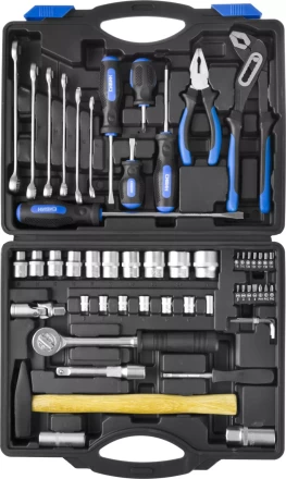 Набор слесарно-монтажного инструмента СИБИН, 56 предметов 27765-H56 купить в Челябинске