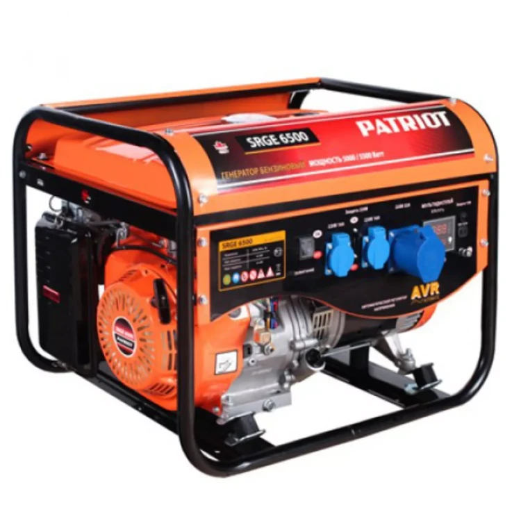 Бензогенератор Patriot Max Power SRGE 6500 купить в Челябинске