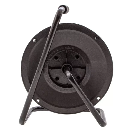 Удлинитель силовой 30 м, 16А, тип УХ10, ПВС, усиленный, на кабельной катушке, 4 розетки без заземления Сибртех 95868 купить в Челябинске