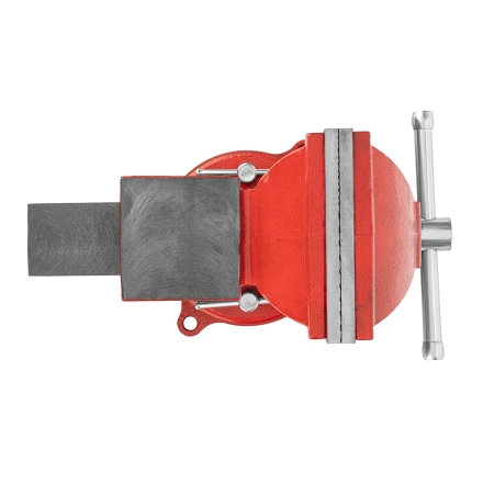 Тиски слесарные, 150 мм, поворотные, с наковальней// MTX 18637 купить в Челябинске