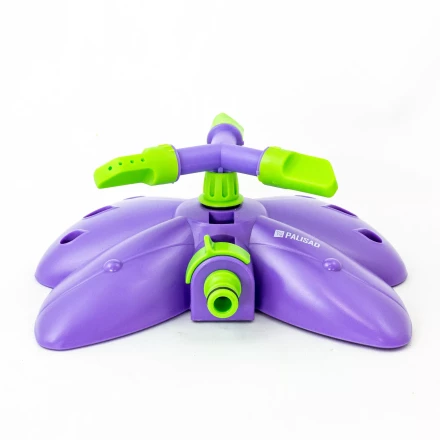 Разбрызгиватель вращающийся Palisad Бабочка, 3 лопасти, с регулировкой, 654018 купить в Челябинске