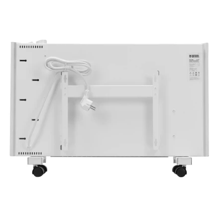 Конвектор электрический Denzel XCE-1500, 230 В, 1500 Вт, X-образный нагреватель белый 98131 купить в Челябинске