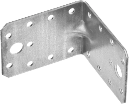 Крепежный угол ЗУБР &quot;МАСТЕР&quot; усиленный, 55х70х70мм, 20шт 310115-55-070 купить в Челябинске