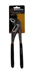 Клещи переставные 250 мм обливные рукоятки Вихрь