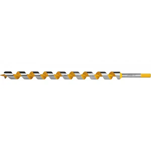 Сверло по дереву "Spiral", спираль Левиса, HEX хвостовик, STAYER Professional 29475-450-25, d=25х450мм 29475-450-25 купить в Челябинске