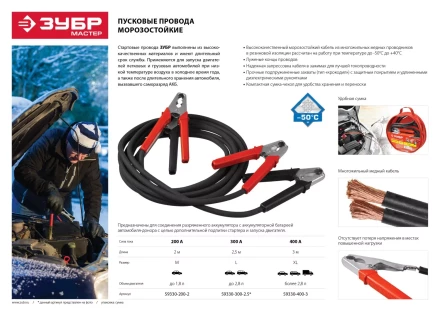 Стартовые провода серия МАСТЕР купить в Челябинске