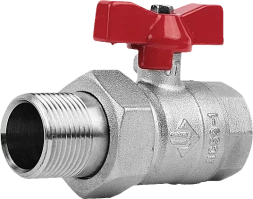 Краны шаровые ВН с накидной гайкой серия МАСТЕР