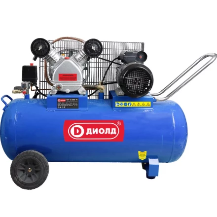 Компрессор маслянный ременной поршневой Диолд КВР-2-2300-70 купить в Челябинске