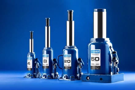 Домкрат гидравлический бутылочный T50, 10т, 228-462мм, ЗУБР Профессионал 43060-10 43060-10_z01 купить в Челябинске