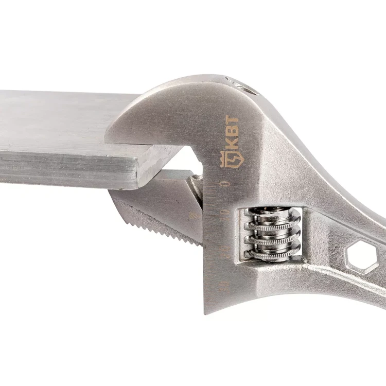Ключ разводной гаечный КВТ РКП-250, 250 мм, максимальный развод 36 мм (92065) купить в Челябинске