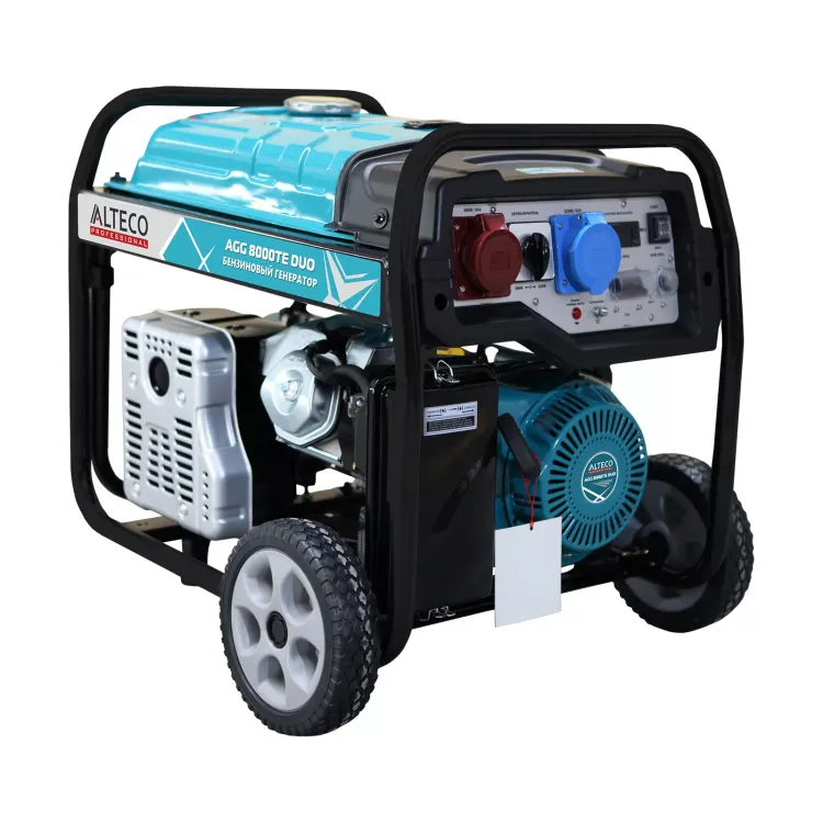 Бензиновый генератор ALTECO AGG 8000 TE DUO / 7 кВт / 220/380В 17235 купить в Челябинске