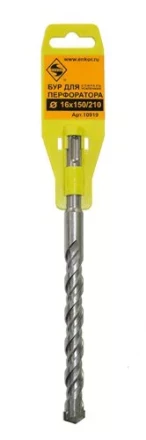 Бур SDS+  ф16х150/210 усиленный  10/75/150 10919 купить в Челябинске