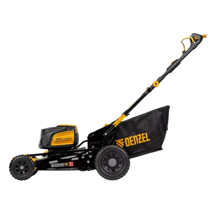 Газонокосилка аккумуляторная самоходная бесщет., Denzel RLMS560-62, 560 мм, Li-ion, 62В (58920) купить в Челябинске