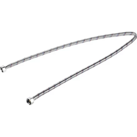 Подводка гибкая ЗУБР для воды, оплетка из нержавеющей стали, г/г 1/2&quot; - 1м 51005-G/G-100 купить в Челябинске