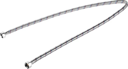 Подводка гибкая ЗУБР для воды, оплетка из нержавеющей стали, г/г 1/2&quot; - 1м 51005-G/G-100 купить в Челябинске