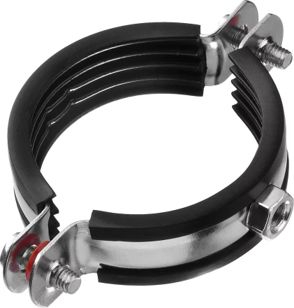 Хомут трубный с гайкой, оцинкованный, 2&quot;, 7шт, ЗУБР Мастер 37850-59-65 37850-59-65 купить в Челябинске