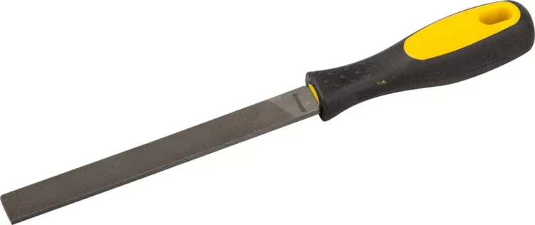 Напильник STAYER "PROFI" плоский, с двухкомпонентной рукояткой, № 2, 150мм 16601-15-2 купить в Челябинске