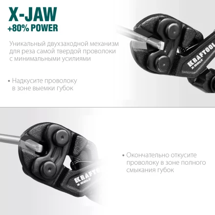 Компактный цельнокованый болторез KRAFTOOL X-BOLT 23283 купить в Челябинске