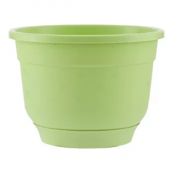 Горшок Флокс с поддоном салатовый 5,5 л PALISAD 69219 купить в Челябинске