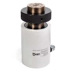 Домкрат грузовой с фиксирующей гайкой КВТ ДГ-50П100Г серия ПРОФИ (84585)