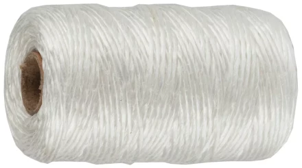 Шпагат ЗУБР многоцелевой полипропиленовый, белый, d=1,8 мм, 500 м, 50 кгс, 1,2 ктекс 50031-500 купить в Челябинске