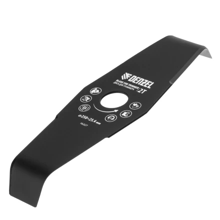 Диск для триммера  мульчирующий, 250 х 25,4 толщина 3 мм, 2 лезвия// Denzel 96327 купить в Челябинске