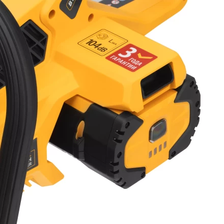 Пила цепная аккумуляторная  бесщет., Denzel RCS 400-62, 400 мм, Li-ion, 62В купить в Челябинске