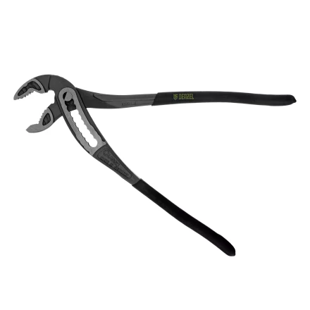 Клещи переставные Denzel 17903, обливные рукоятки, 300 мм купить в Челябинске