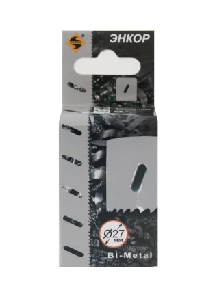 Коронка Bi-Metal Ф27 мм М3 Энкор 24127 купить в Челябинске