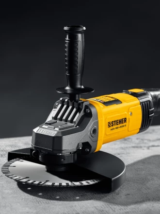 STEHER d 180 мм, 2000 Вт, УШМ (AGS-180-2000 S) купить в Челябинске