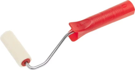 Мини-валик ЗУБР &quot;ЭКСПЕРТ&quot; &quot;ВЕЛЮР&quot;, 100% шерсть, ворс 4мм, ручка 6мм, d=15/70мм 03536-07 купить в Челябинске