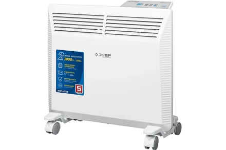 ЗУБР ПРО серия 1 кВт, электрический конвектор, Профессионал (КЭП-1000) купить в Челябинске