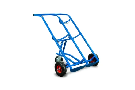 Тележка для баллонов пропан + кислород TOR ТГК-П, 2 баллона (250 пневмо+160поворотное) 1023962 купить в Челябинске