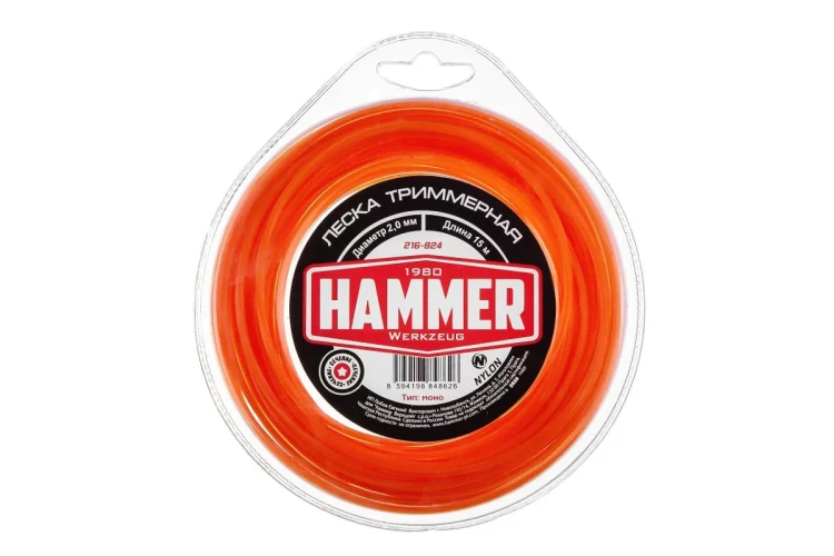 Леска для триммеров HAMMER 216-824 купить в Челябинске