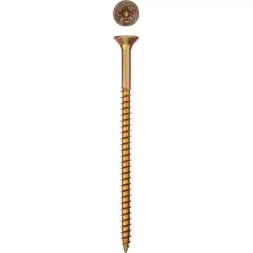 Шурупы ЗУБР "МАСТЕР" по дереву желтопассивированные, 5.0x40мм, 25шт 300396-50-040