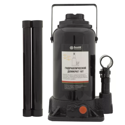 Домкрат бутылочный 16 т БелАК  TUV купить в Челябинске