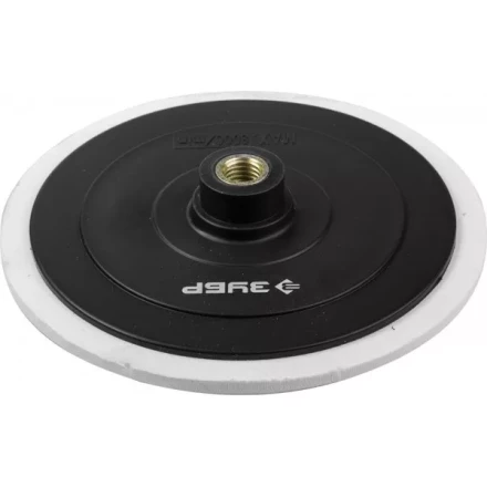 Тарелка опорная ЗУБР "МАСТЕР" пластиковая для полировальной машины на липучке, d 180 мм, М14 35785 купить в Челябинске