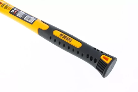 Киянка резиновая, 16 oz, белая резина, фибергласовая рукоятка Denzel 7711196 купить в Челябинске