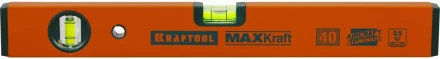 Уровень KRAFTOOL коробчатый усиленный, точность (0,5мм/м), 2 ампулы, 40 см 34577-040 купить в Челябинске