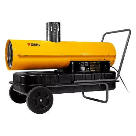 Дизельная тепловая пушка Denzel NHG-30i, 30 кВт, 750 м3/ч, непрямой нагрев, цифровой термостат купить в Челябинске