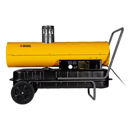 Дизельная тепловая пушка Denzel NHG-30i, 30 кВт, 750 м3/ч, непрямой нагрев, цифровой термостат купить в Челябинске