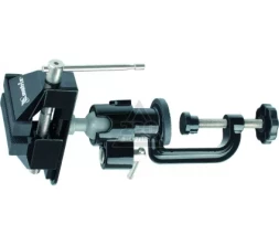 Тиски настольные многофункциональные смен.насадка-хомут для дрели,шарнирный мех-зм 70 мм MATRIX 18508