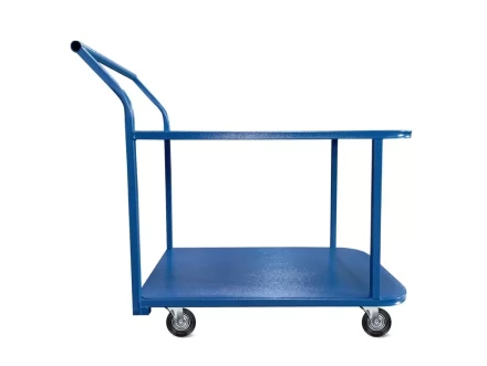 Тележка платформенная TOR ТП-2Я (600х900) 2х-ярусная (125мм) 1048045 купить в Челябинске