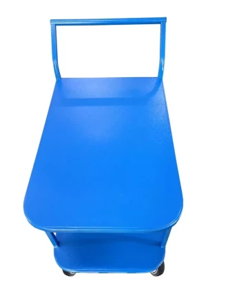 Тележка платформенная TOR ТП-2Я (600х900) 2х-ярусная (125мм) 1048045 купить в Челябинске