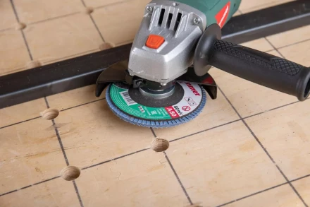 Круг Лепестковый Торцевой (КЛТ) HAMMER КЛТ 1 Ф115х22 Р80 213-003 купить в Челябинске