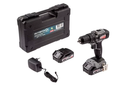 Аккумуляторная дрель-шуруповерт ИНТЕРСКОЛ ДАУ-13/18ВК (573.1.2.70) Li-ion АПИ (кейс, 2 х 1,5Ач, ЗУ) купить в Челябинске