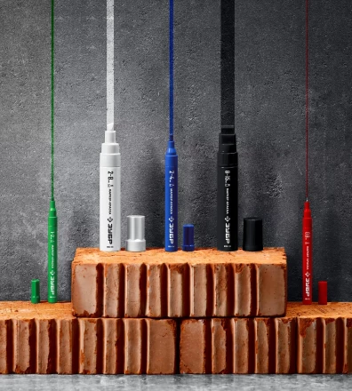 ЗУБР МК-200 белый, 1 мм маркер-краска (06326-8) купить в Челябинске